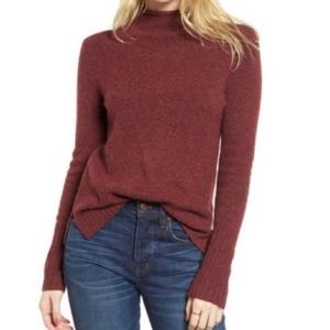 Madewell Inland Turtleneck Sweater in Coziest Yarn